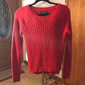 Red sweater